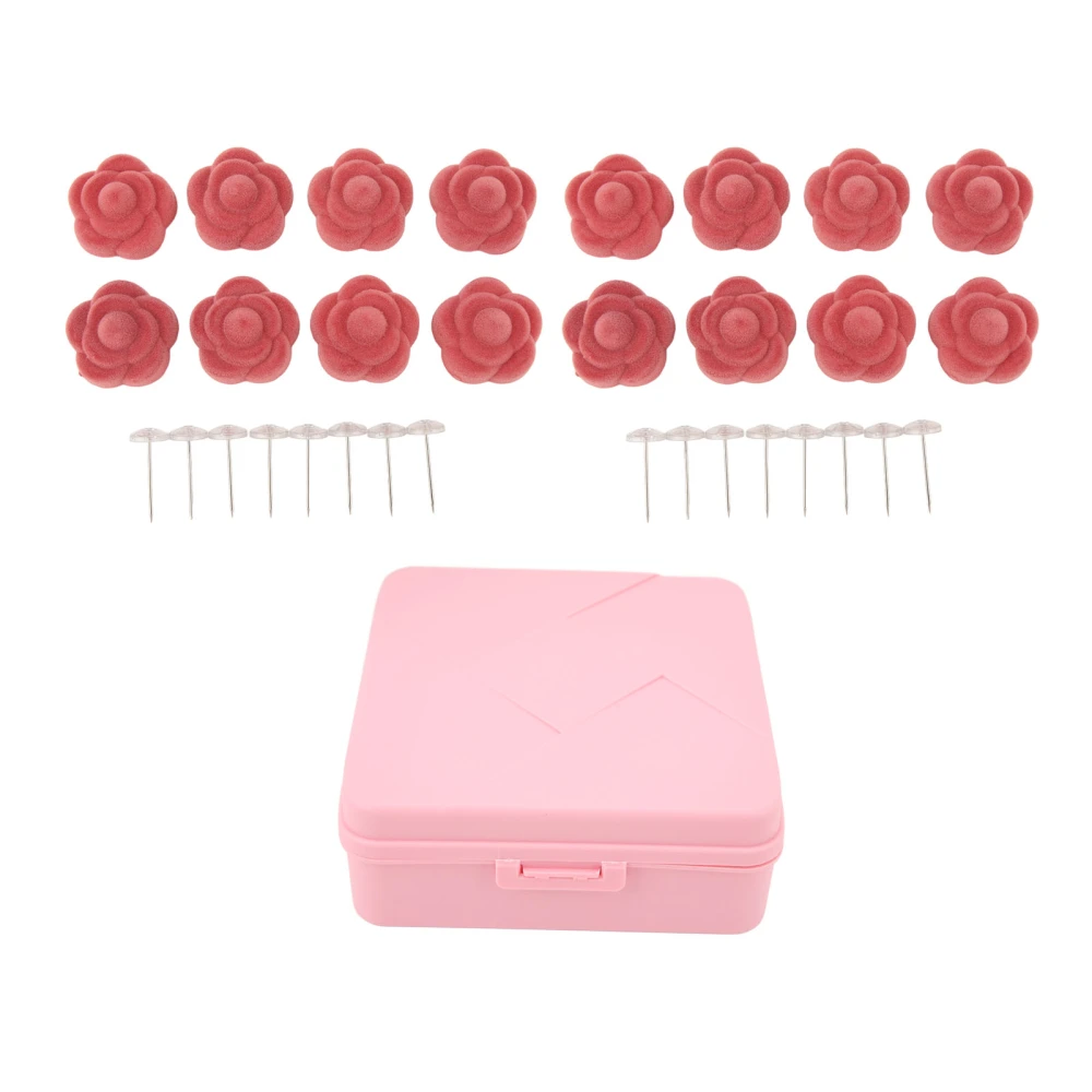 16pcs Duvet Clips Multipurpose Rose Shape Exquisite Safe Easy To Fix Quilt Fixing Clips for Quilt Duvet Cushion