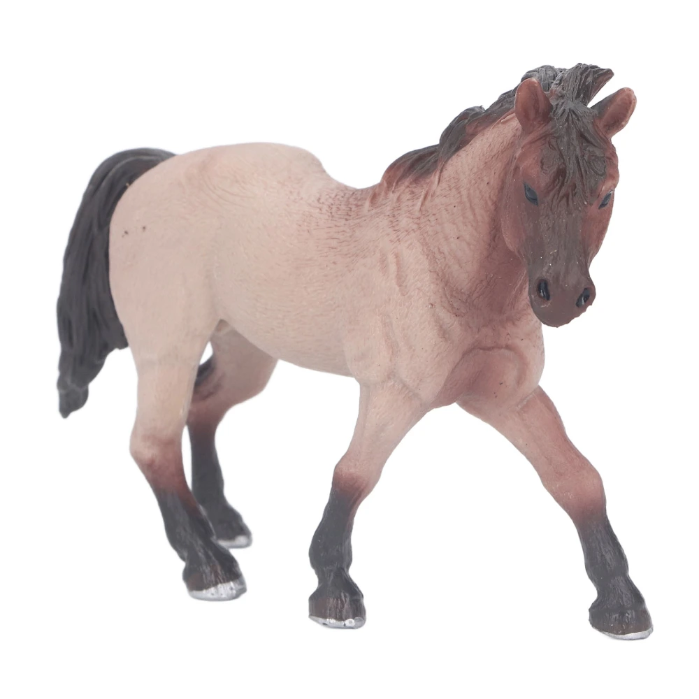 Horse Figures Developing Imagination Lifelike Colorfast Standing Horses Toys Horse Ornaments for Decorate