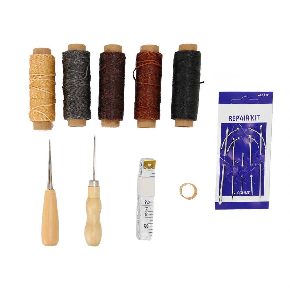 16PCS Leather Repair Sewing Kit Professional Leather Working Tools for DIY Leather Craft