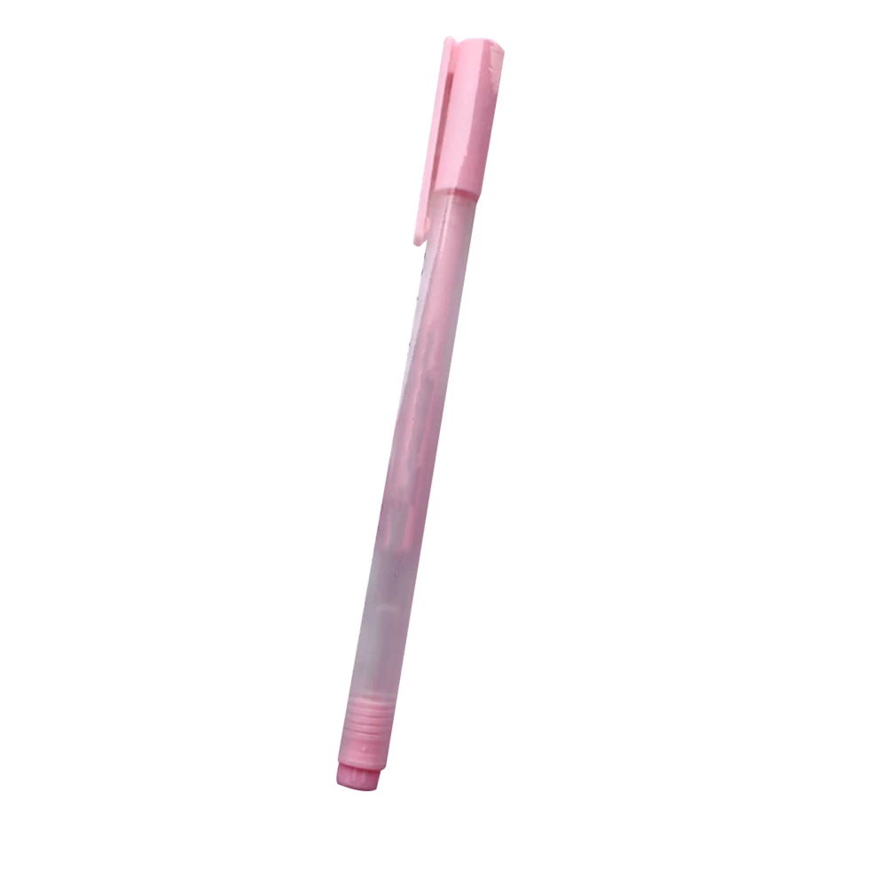 Ball Point Glue Pen 1mm Tip Quick Drying Strong Stickiness Widely Used Adhesive Glue Pen for Scrapbooking Card Making Pink