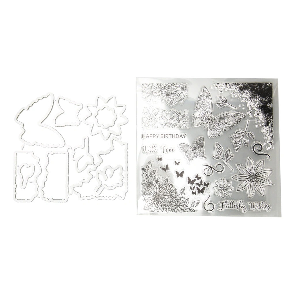 Transparent Stamps Clear Print DIY Production TPR Card Making Decorative Stamps for Scrapbooking Crafts T1991‑TC