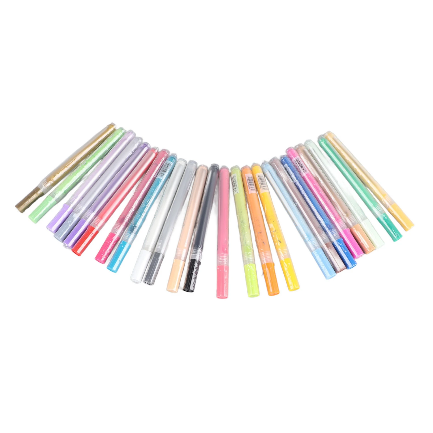 24 Colors Paint Pens Acrylic Markers Set 1mm Tip Accuracy Painting Paint Markers for Wood Ceramic Stone Fabric