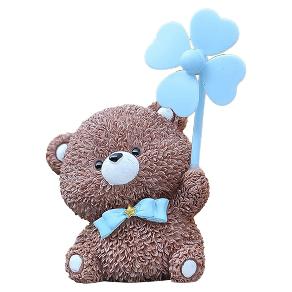 Bike Handlebar Ornament Cute Animal Waterproof Light Weight Electric Scooter Handlebar Decoration Bear