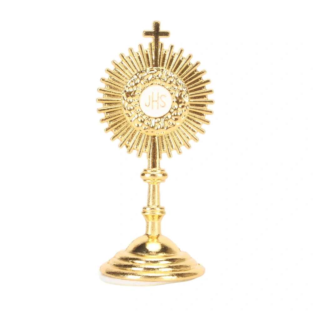 Catholic Table Decoration Alloy Christian Communion Statue Ornament for Religious Party Office Car