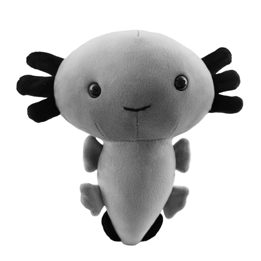 Cute Doll Plush for Kids Cartoon Soft Elastic PP Cotton Stuffed Toy Plush Toy for Sofa Bed Grey