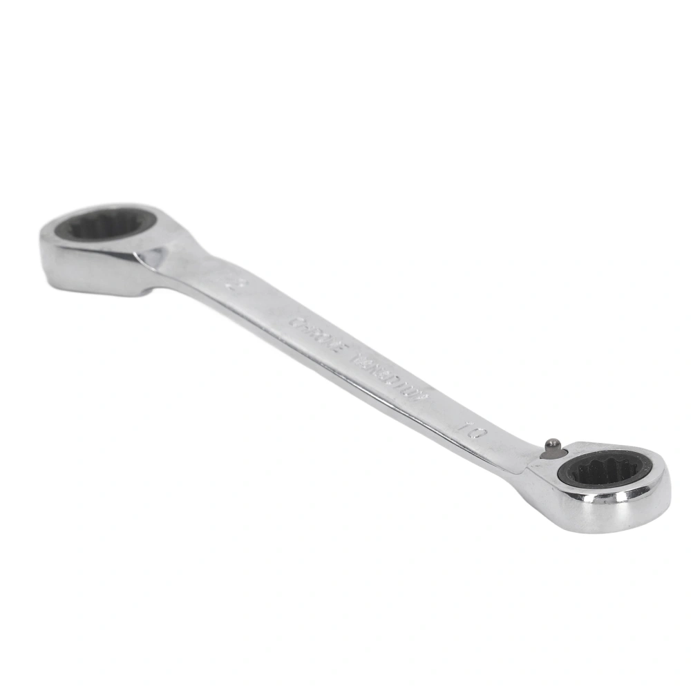 Ratchet Wrench Double Ended 72 Tooth Prevent Slip Quick Release Wrench for Auto Repair Home Garage