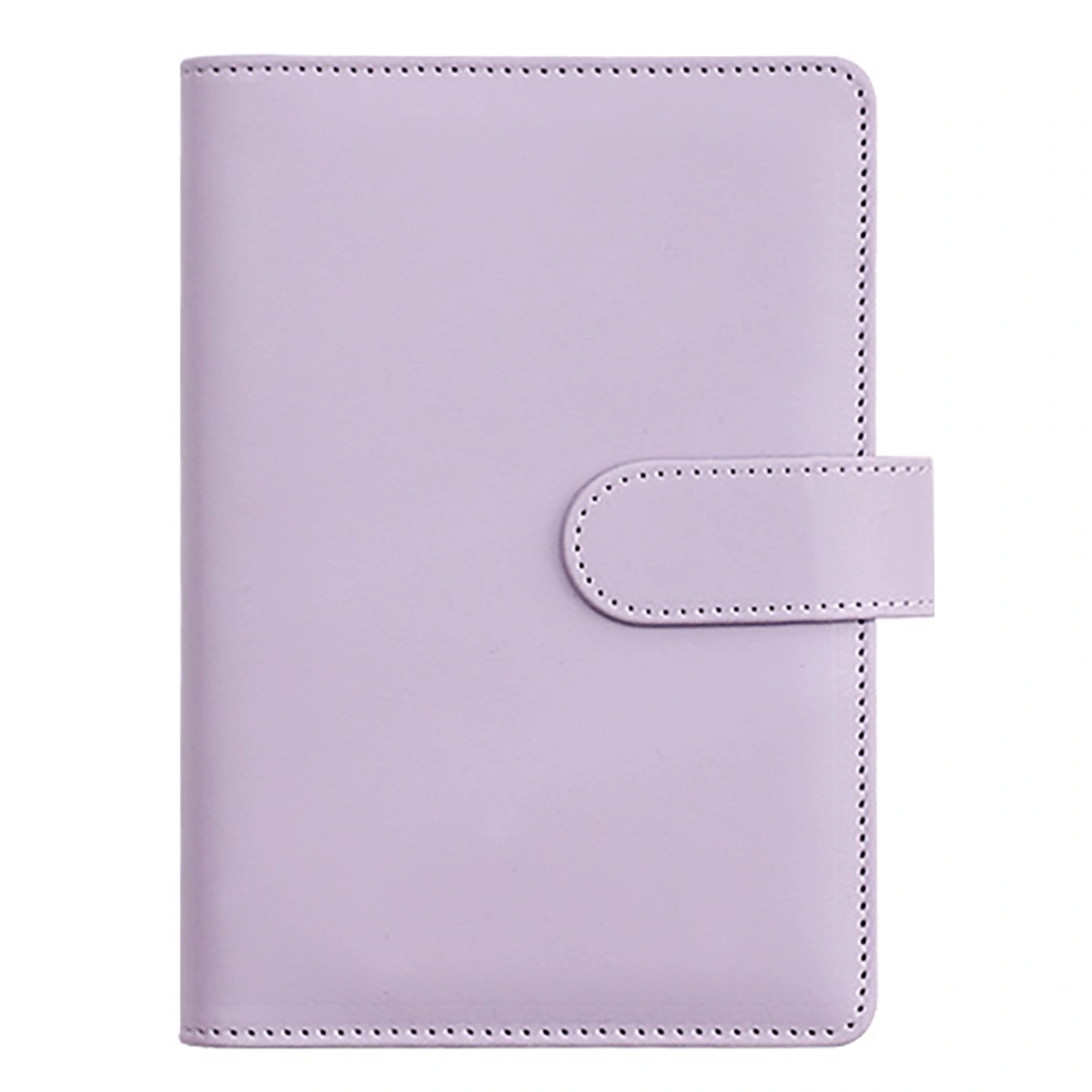 A6 Notebook Binder Eco Friendly Lightweight 6 Ring Notebook for Travel School Office Purple