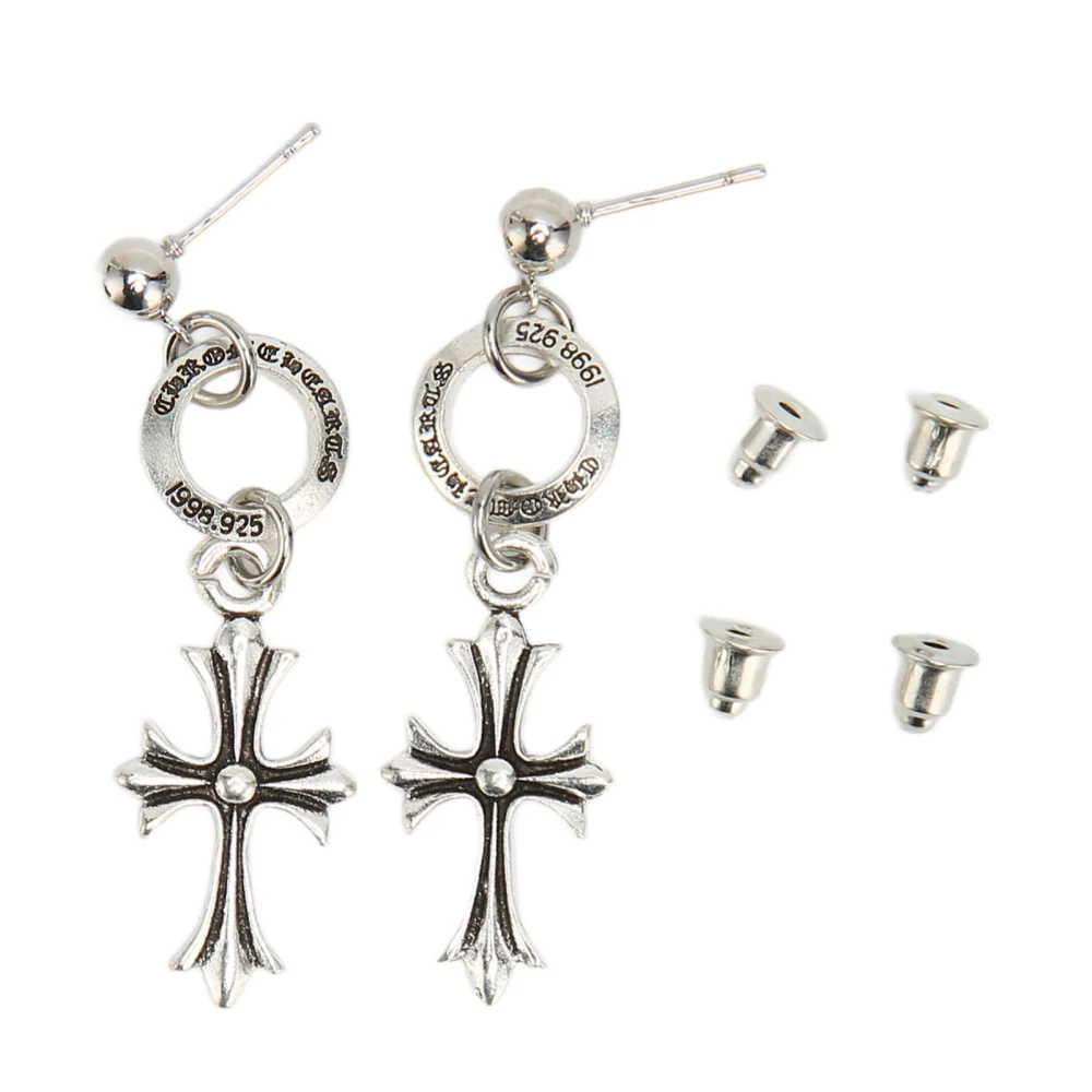 Cross Earrings Hypoallergenic Minimalist Cross Dangle Drop Earring for Women Daily Wear