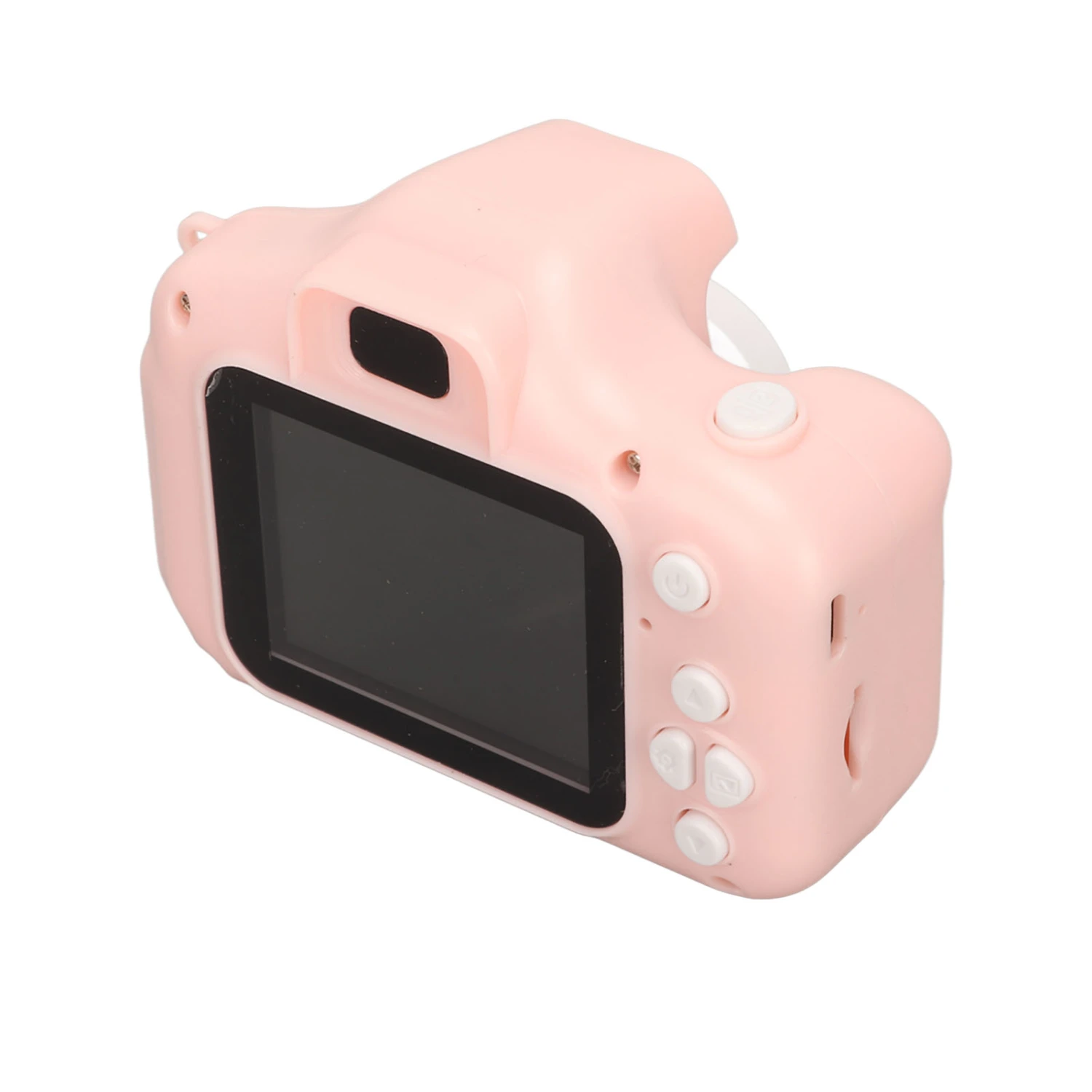 Kids Digital Camera with 2.0in IPS Screen Cartoon Photo Frame 8MP Pink Toddler Camera for Outdoor Travel