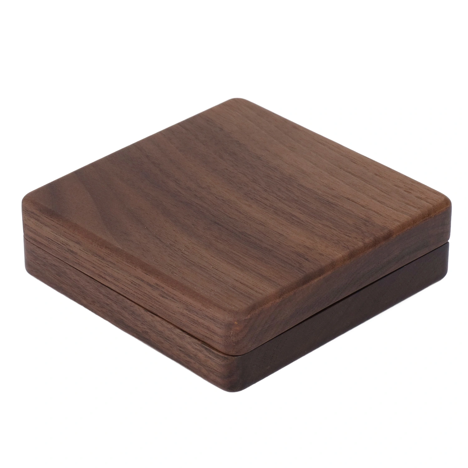 Bracelet Box Handcrafted Glossy Polished Walnut Bracelet Jewelry Box with Interlocking Hinges for Birthday Anniversary