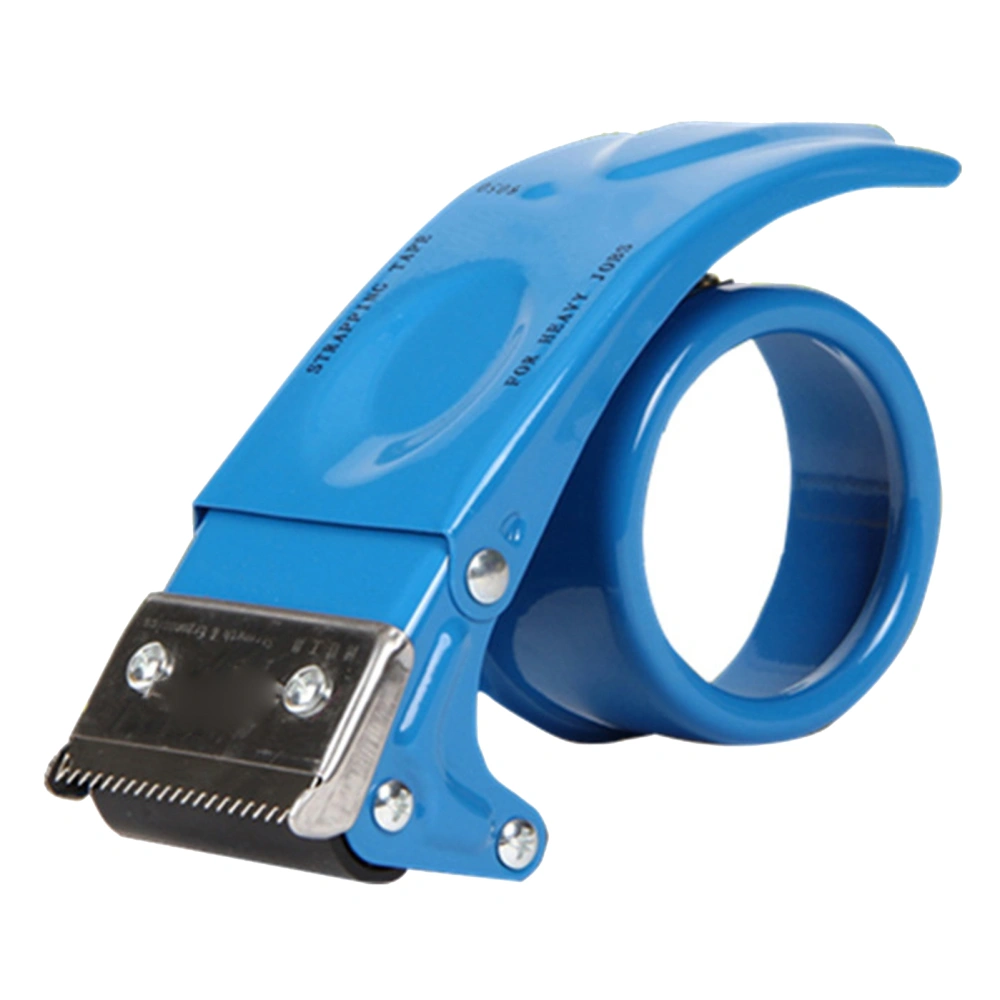 Packing Tape Dispenser Gun Cutter 6.0cm Cutter Sealing Cutting Tool for Transportation Blue