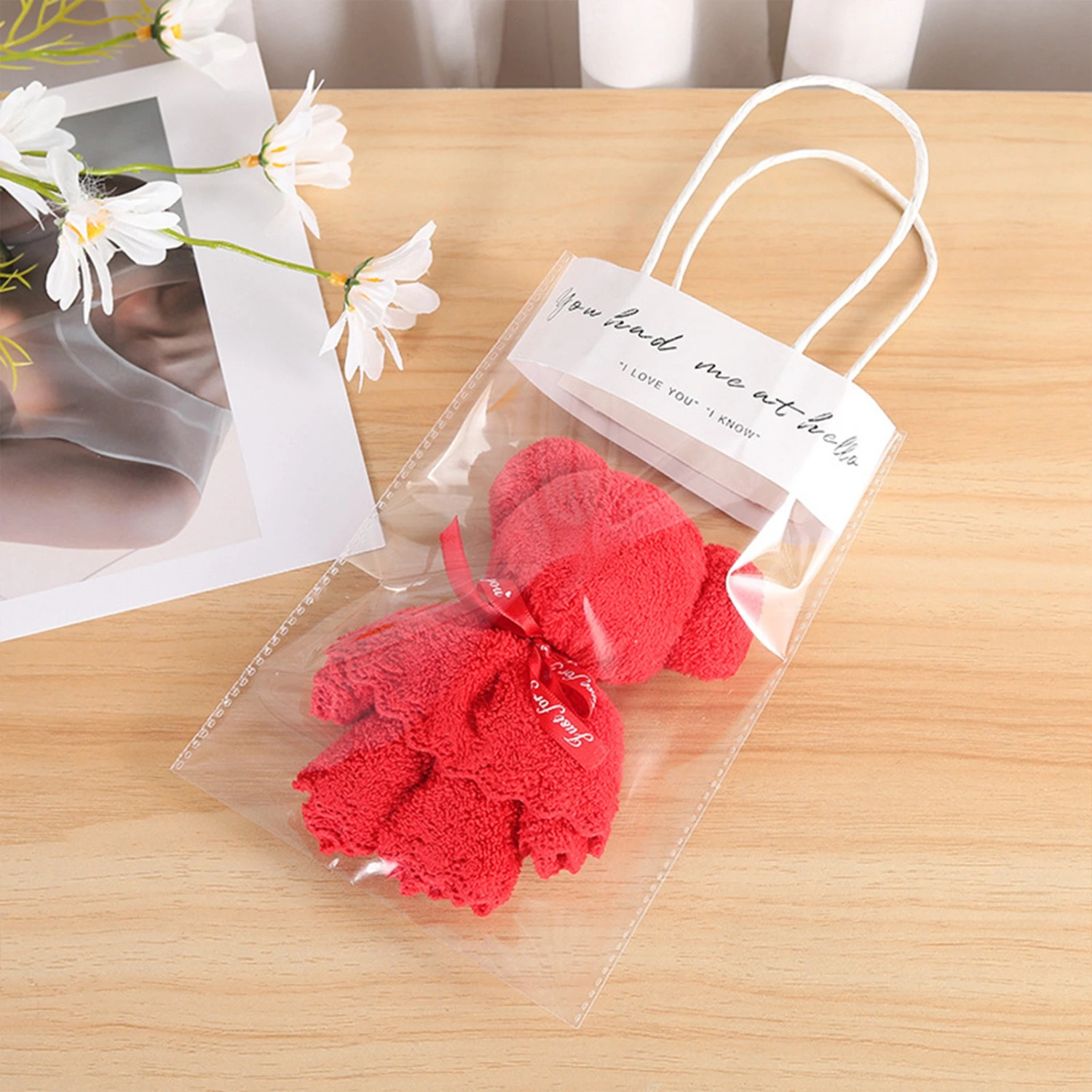 Bear Towel Hand Gift Holiday Activities Opening Small Gifts Graduation Practical Gifts