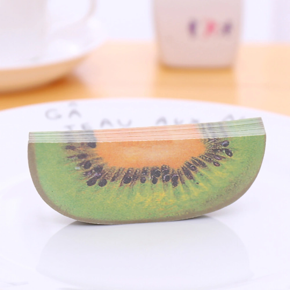 Fruit Shaped Sticky Notes Cute Fruit Shape About 150 Sheets Bright Colors Cute Sticky Notes Postits Notes for Student Kiwifruit