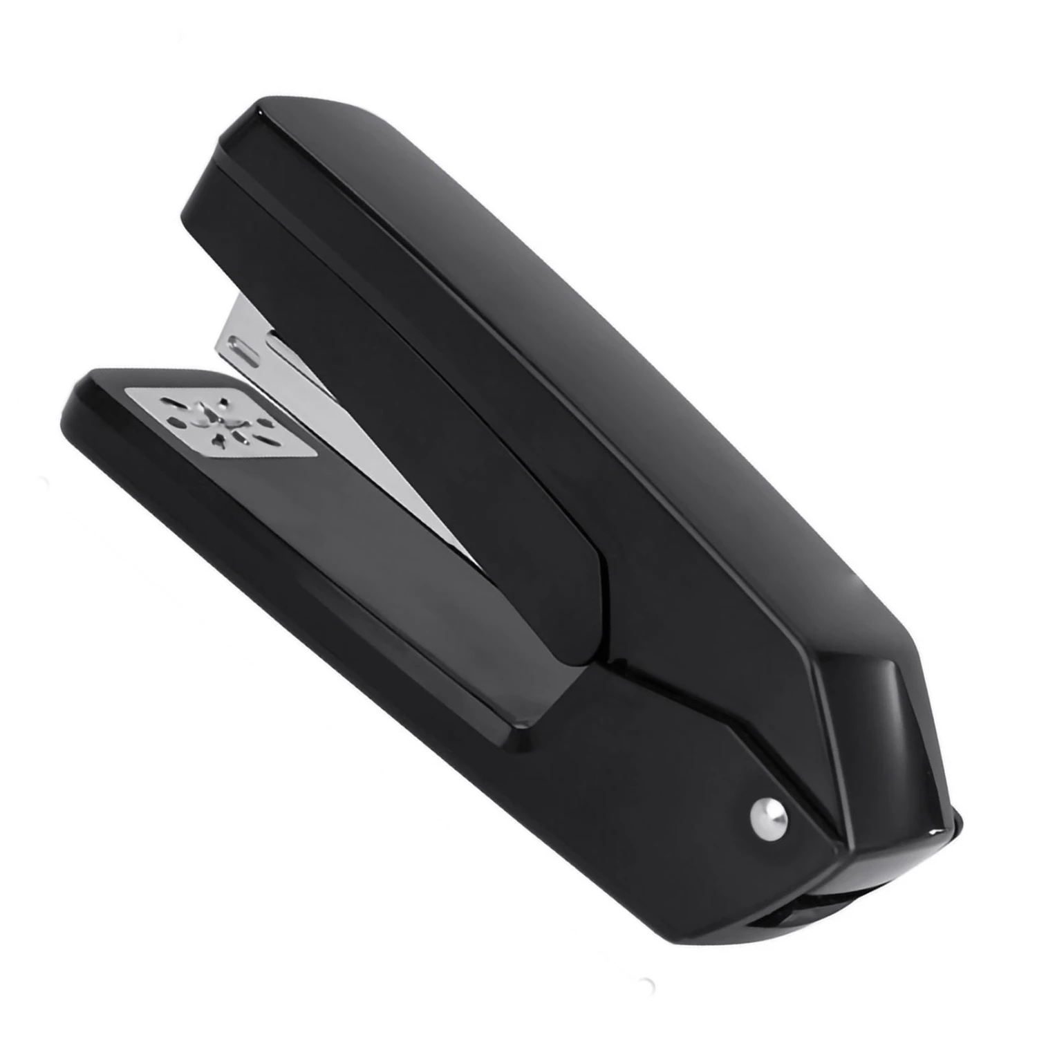 Swing Stapler ABS Metal Material 50 Pcs Paper Fastener 20 Sheets Capacity Desktop Staplers for Office School Black