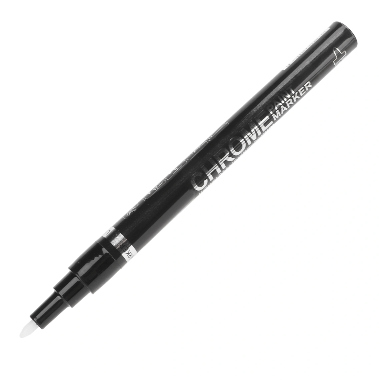 Mirror Marker Pen Chrome Paint Marker Fiber Tip Waterproof 0.7mm/0.03in UV Protection Ink Glossy Liquid Paint Marker