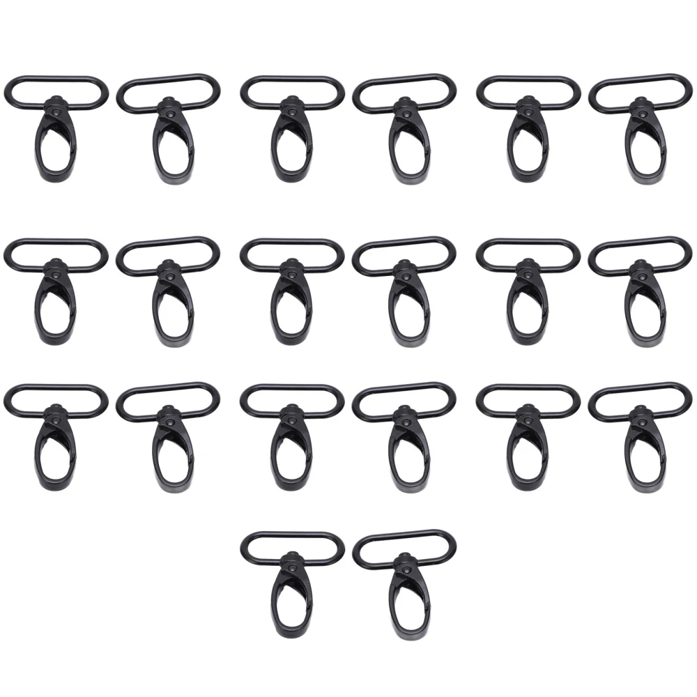 20Pcs Trigger Snap Hooks Durable Alloy Material Wide Application High Flexibility Easy Operation Keychain Hook