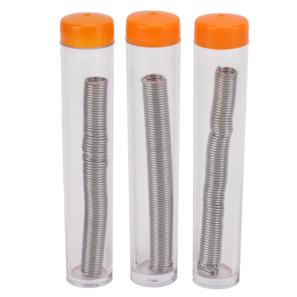 3PCS 0.8mm Soldering Wire 10g Portable High Purity Less Corrosive Melts Quickly Tube Mounted Electronic Solder