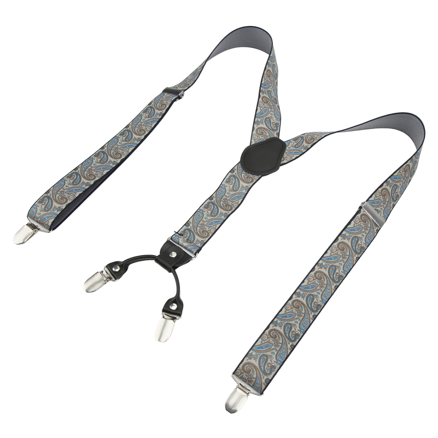 Mens Suspenders 1.4x45.3in Sturdy Durable Metal Clip Y Back Great Comfort Adjustable Mens Dress Suspenders for Adult