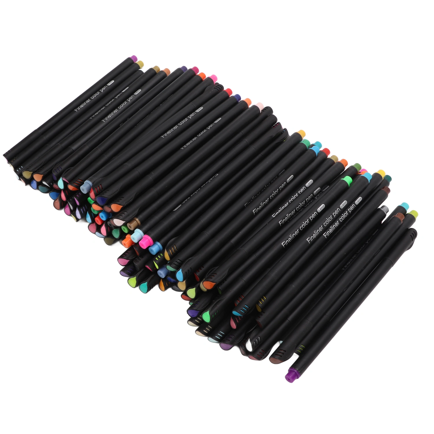 100pcs Fine Tip Pens Water Soluble Pigments Glossy Writing Vivid Bright Color DIY Making Fineliner Coloring Pen Set