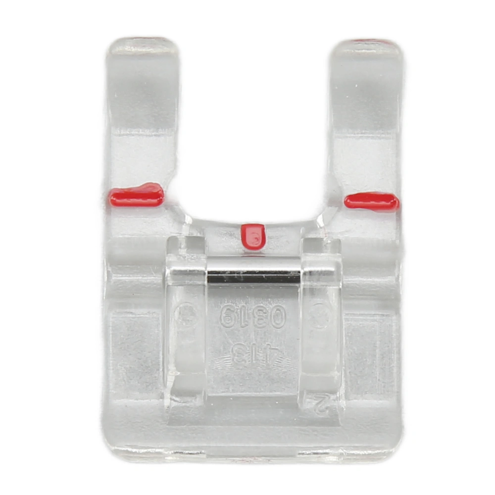 Presser Foot Transparent Wear Resistant Auxiliary Function Sewing Machine Accessories for Viking Group1‑8