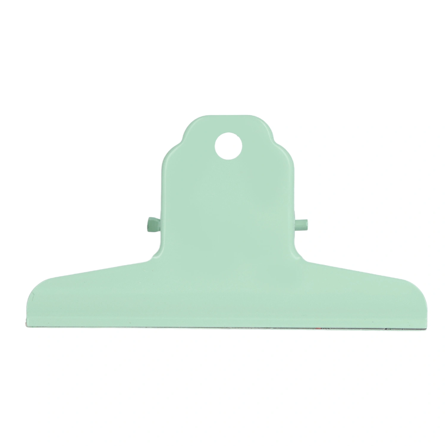 Paper Clips Durable Wearable Convenient Practical Compact Portable Comfortable Handle Stable Clamping Tool for OfficeGreen
