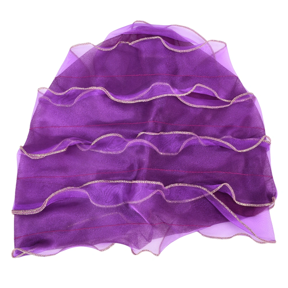 Turban Fashion Bright Color Comfortable Wear Multicolor Head Wrap for Women MomPurple