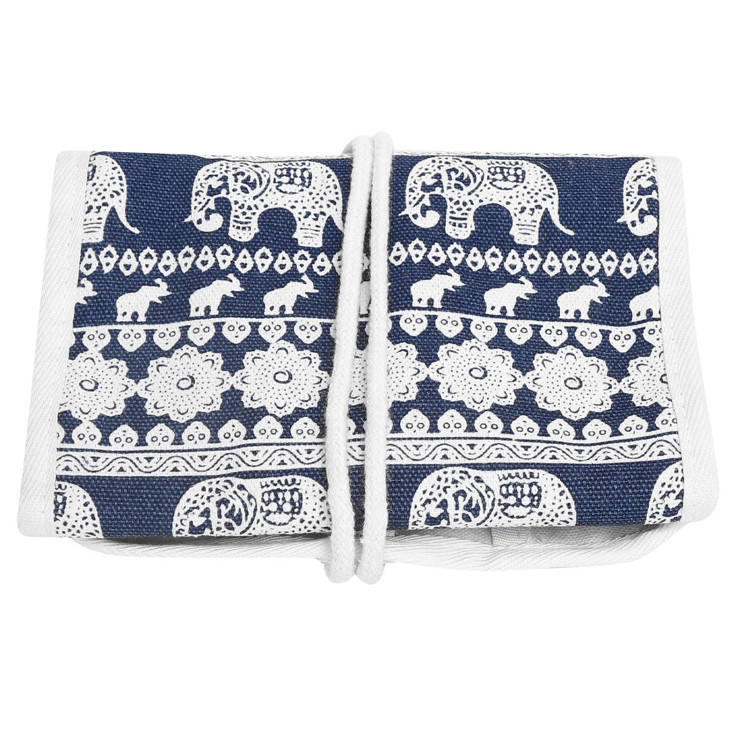 Knitting Needles Case Empty Crochet Hooks Storage Bag Knitting Needle Storage Zipper BagElephant