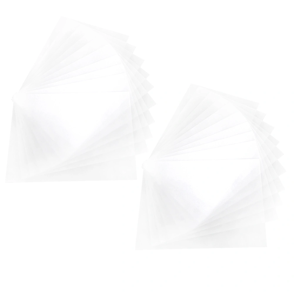 20Pcs Shrink Film Semitransparent Frosted Heat Shrinkable HandPainted DIY Sheet 0.2mm 2029#