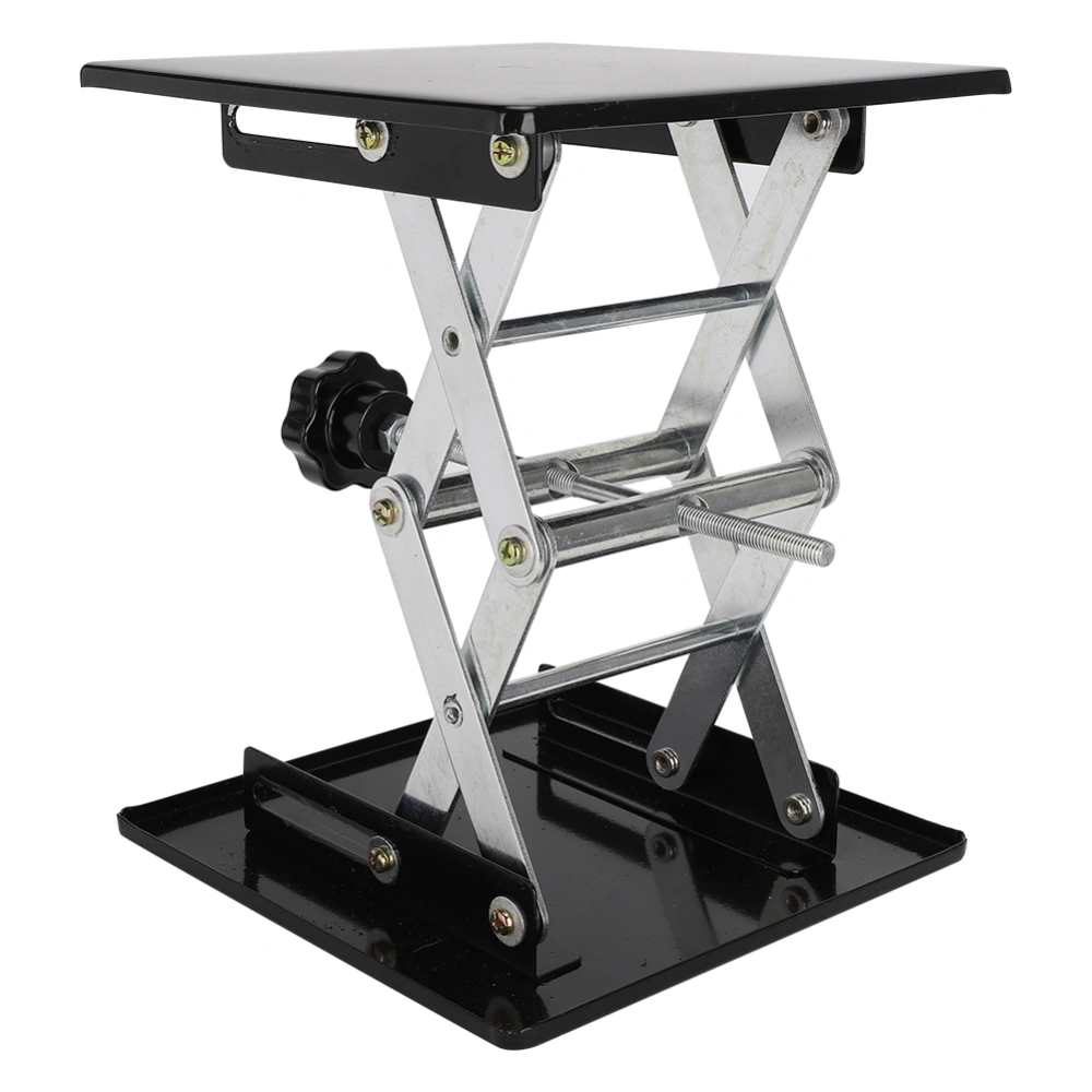 200mm x 200mm Laboratory Lab Jack Lifting Platform Scissor Stand Rack J03004