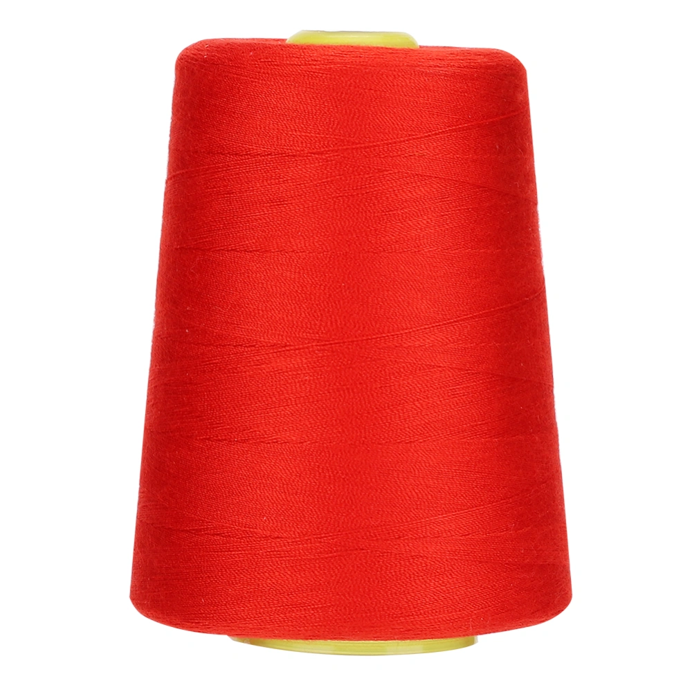 Sewing Machine Thread 8000 Yards High Grade Polyester Household Clothing Accessories(Red )