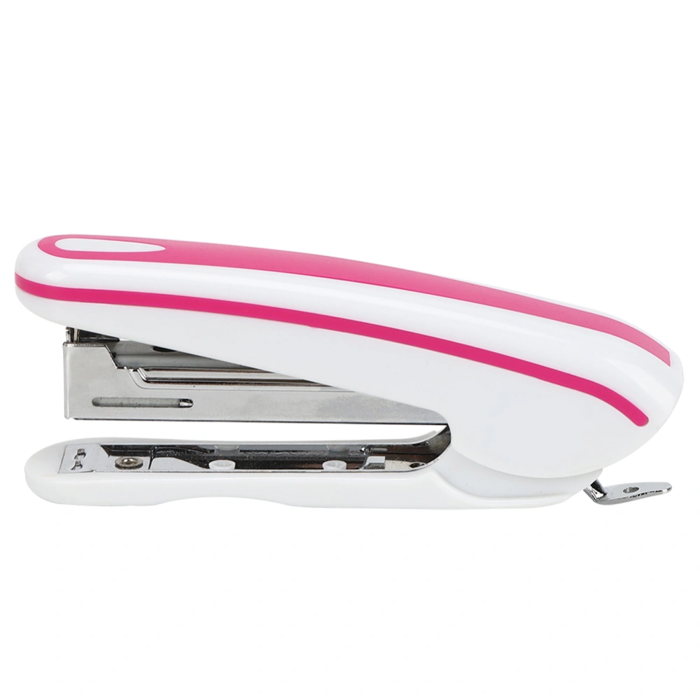 Business Stapler White Red ABS Good Spring Elasticity School Supplies Stationery