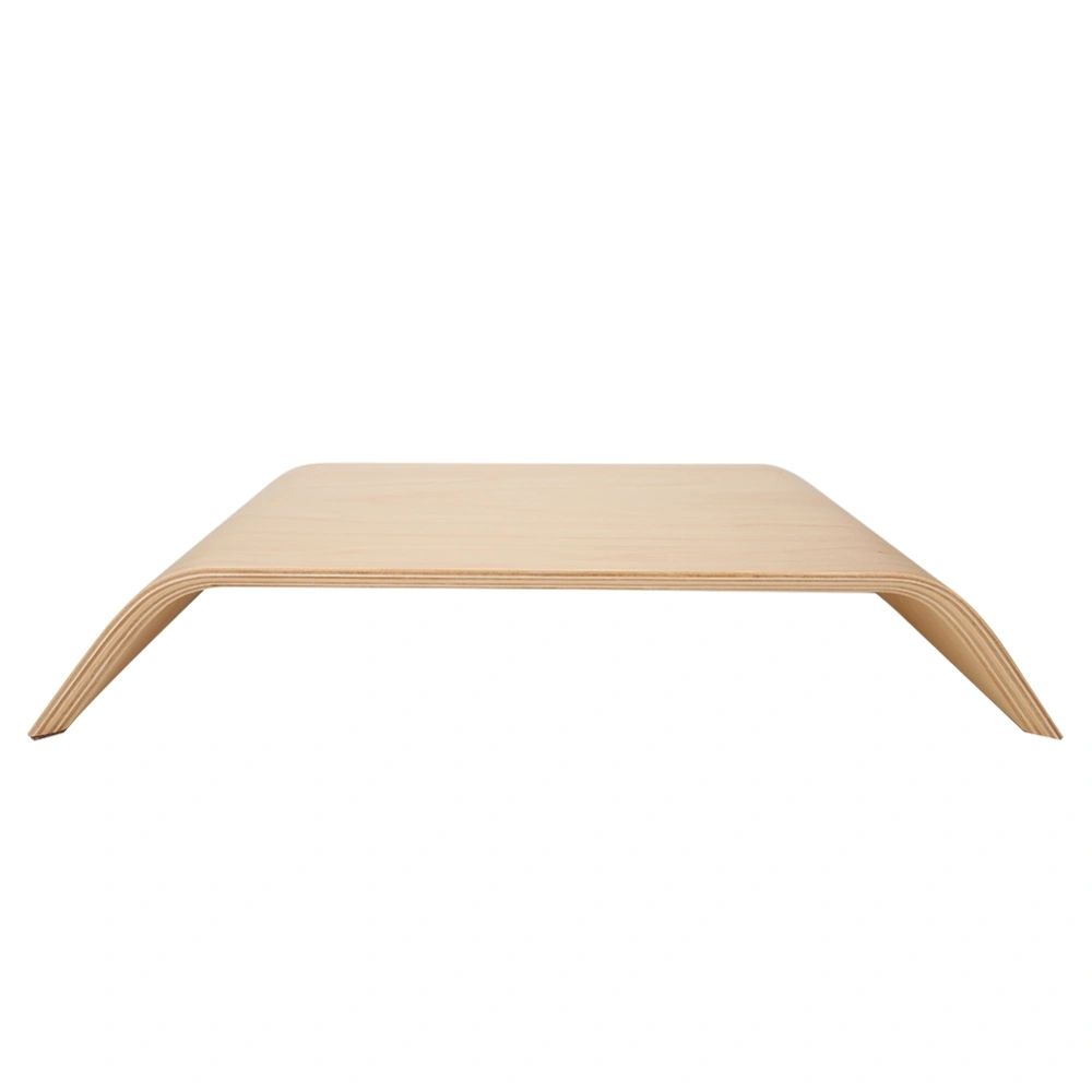 Desktop Computer Monitor Elevator Laptop Notebook Wooden Stand Holder Display BracketBirch Color