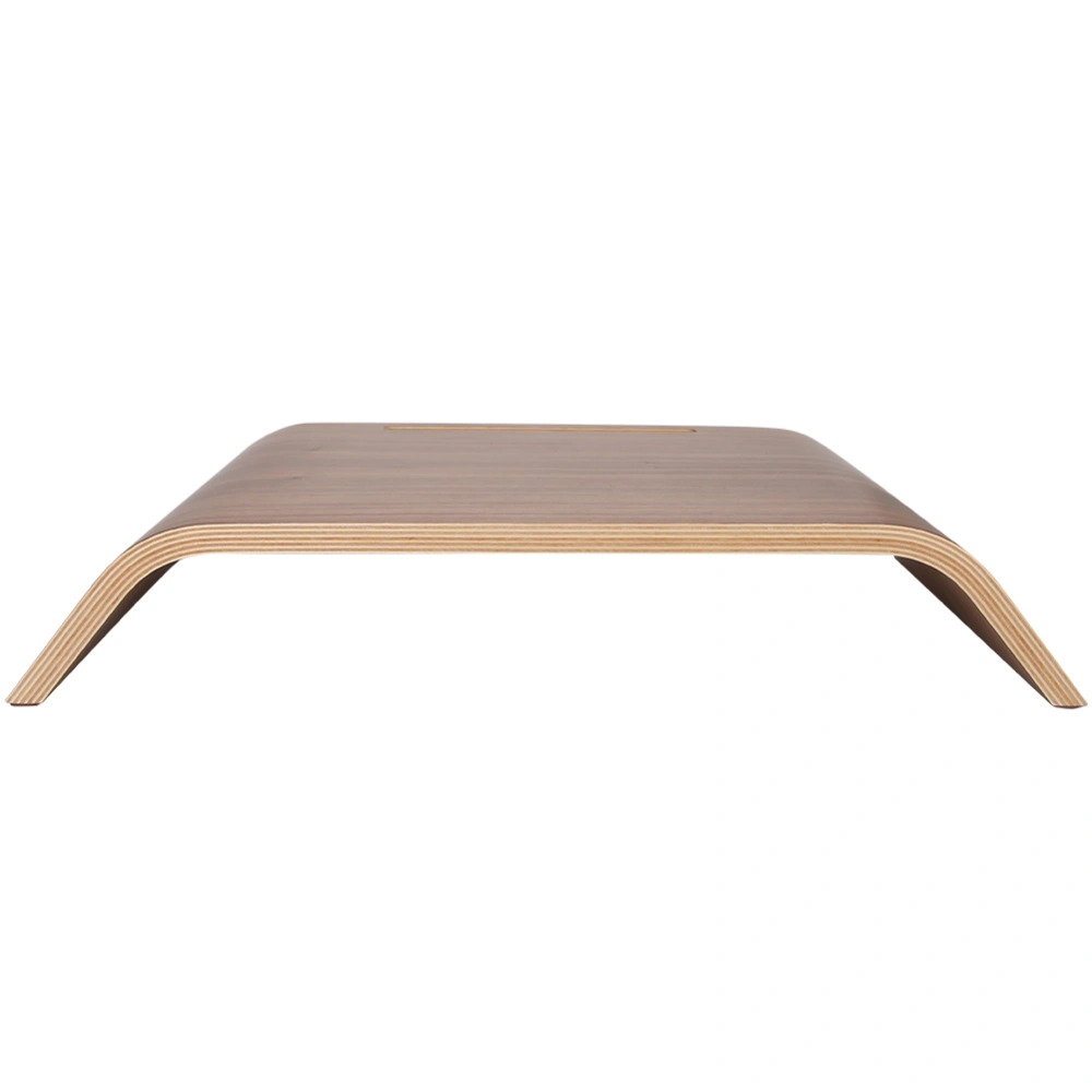 Desktop Computer Monitor Elevator Laptop Notebook Wooden Stand Holder Display Bracket(Nut Brown )