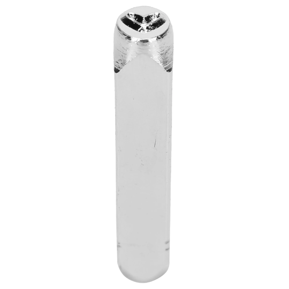 6mm 1/4" Metal Hand Stamping Design Punch Tool for DIY Jewelry Carving Making CraftsLove Heart