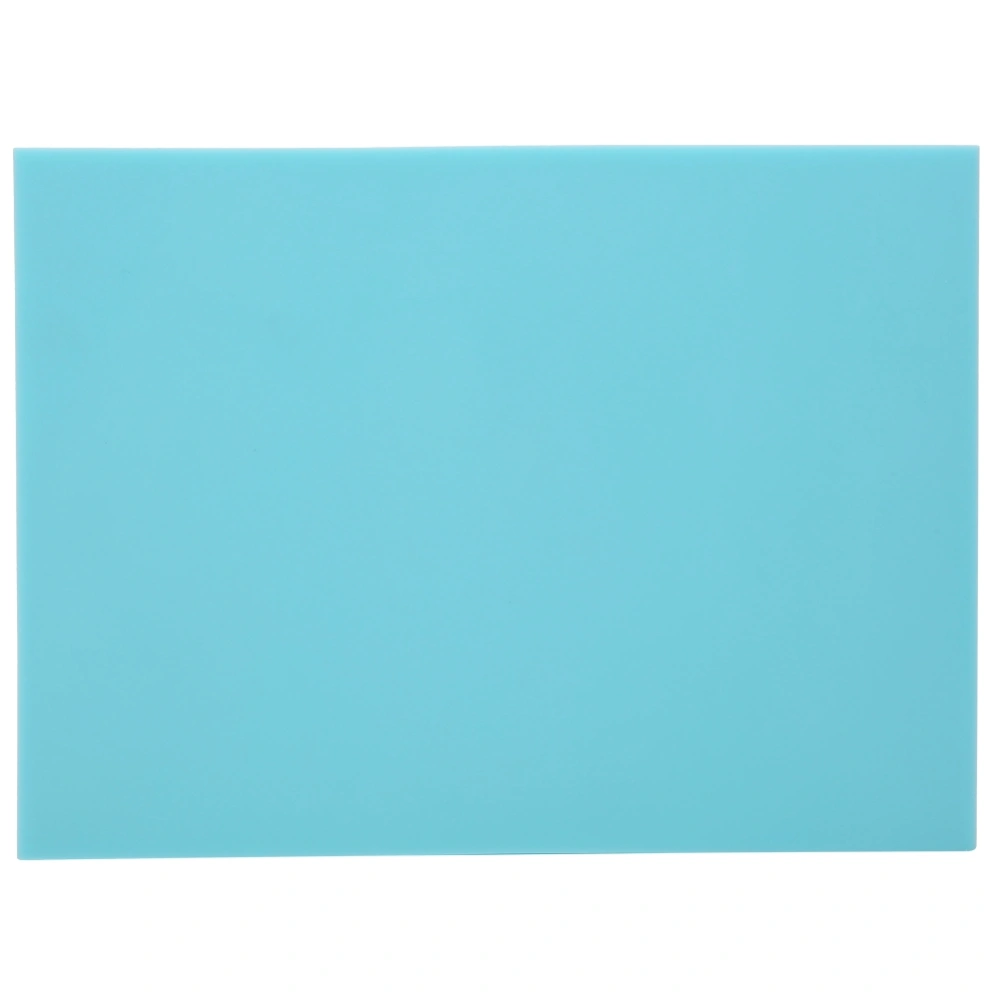 Jelly Rubber Stamp Thin Carving Blocks for Handcraft Stamps DIY MakingSky Blue