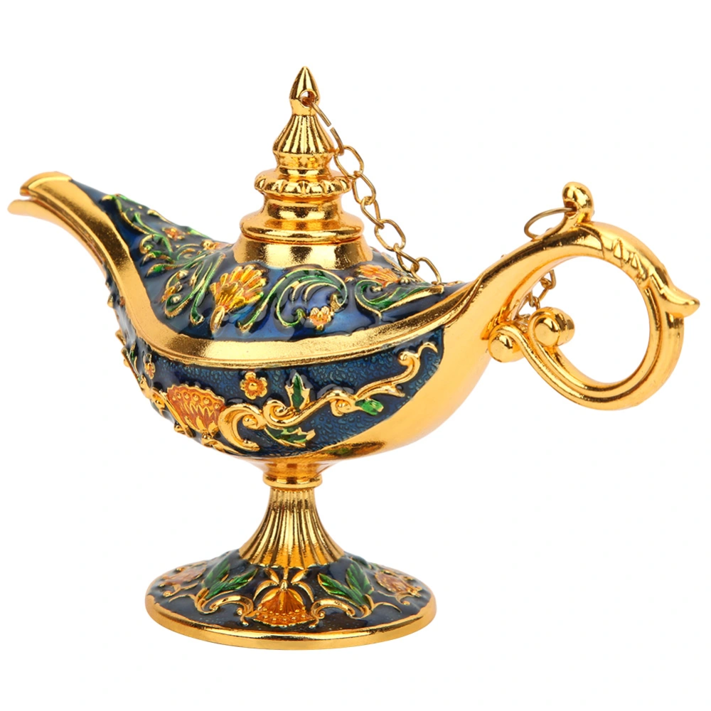 Wishing Lamp Craft Zinc Alloy Electroplating Retro European Gift Home Decoration Ornament