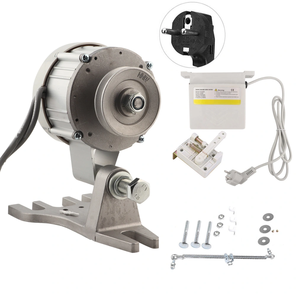 Industrial Sewing Machine Motor Sewing Machine Energy‑Saving Brushless Servo Motor 550W 200~5500rpm