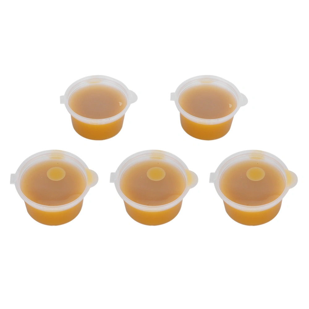 5pcs Natural Organic Yellow Beeswax Cosmetic Grade for Soap Lipstick Candle Making