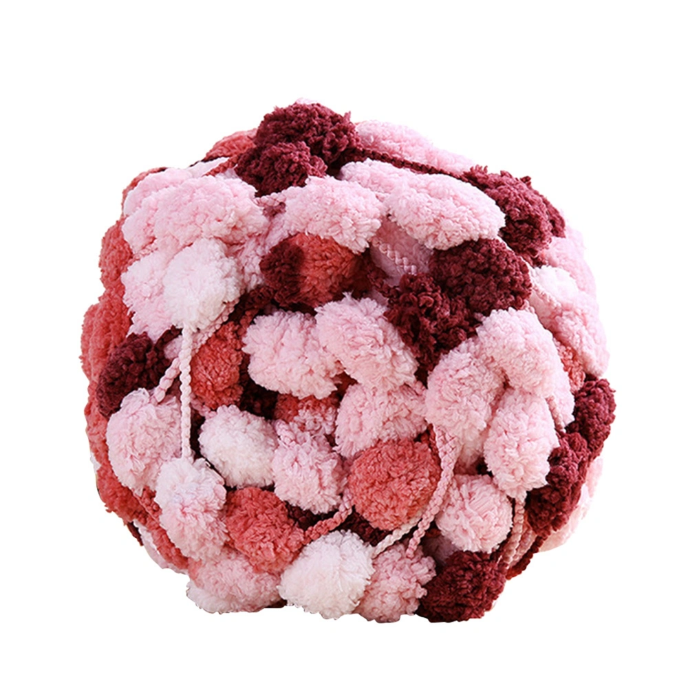 Multi Color Knitting Yarn Scarf Knitting Thread Soft Comfortable Hand Knitted Thick Wool Yarn for Sweater Hat Seat Cushion