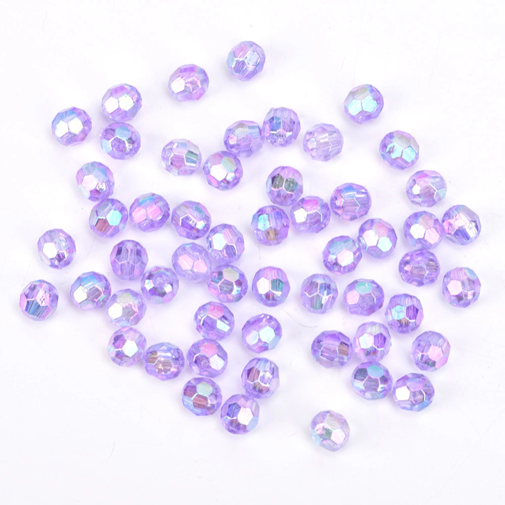 10g/bag 6MM Acrylic Beads Hand Stitch DIY Beads Clothing Decor Jewelry Accessories(Type A)