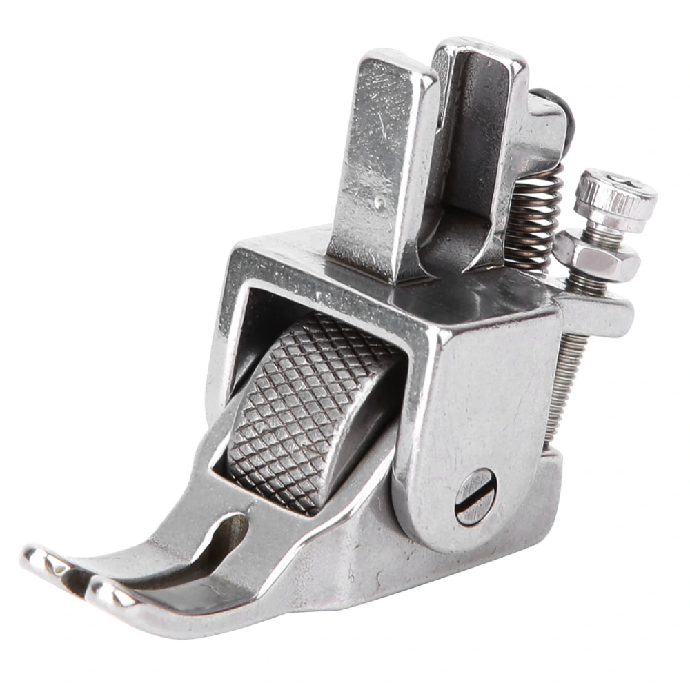 Adjustable Thick Material Twisted Wheel Presser Foot Flat Sewing Machine Accessories