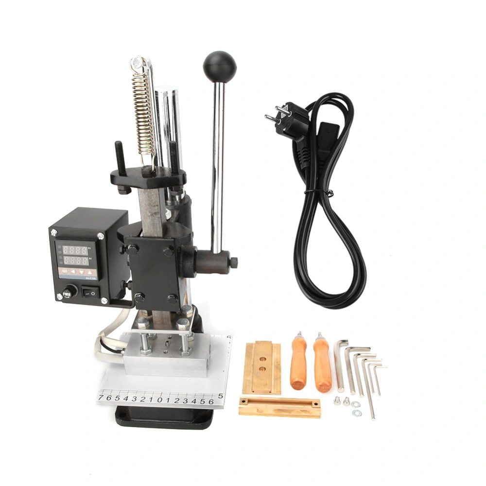 T Slot Hot Foil Stamping Machine Leather Embossing Branding Machine (#2 )