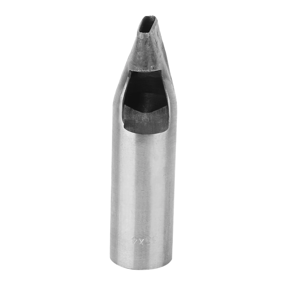 4mm DIY Leather Craft Hole Punch Tool Oval Shape Hole Belt Punching Tool Puncher 35 * 4mm