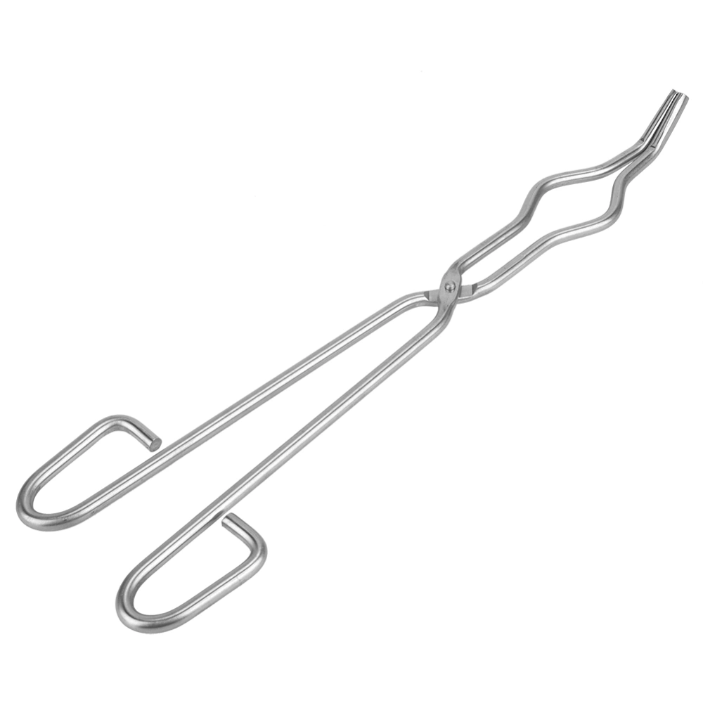 Stainless Steel Crucible Forceps Clamp Beaker Holder with Aircraft Class Rivet(400mm/15.75in)