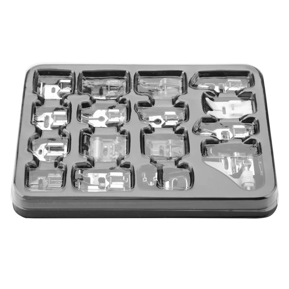 Professional Presser Feet Set MultiFunction Sewing Machine Accessories for Singer(#1)