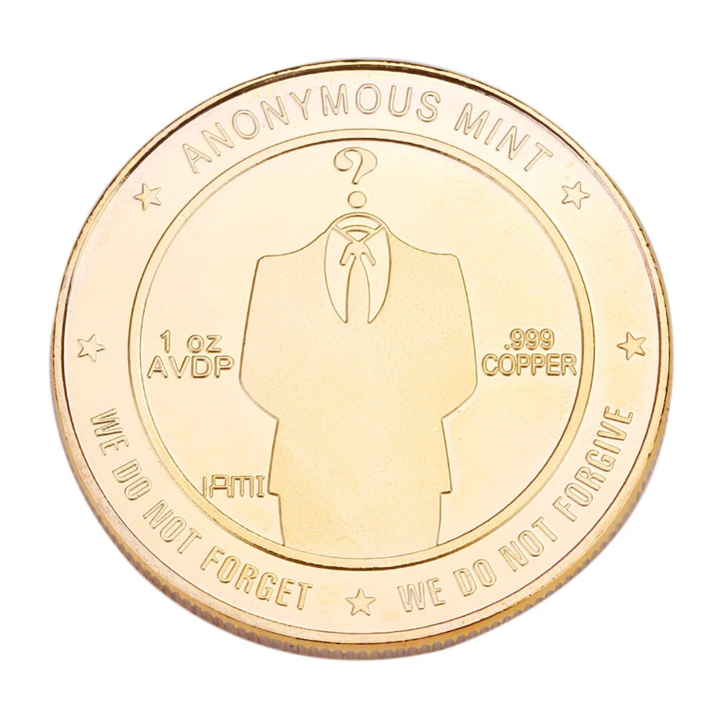 Golden Physical BTC Collectible Metal Coin Commemorative Token Souvenir Art Collection