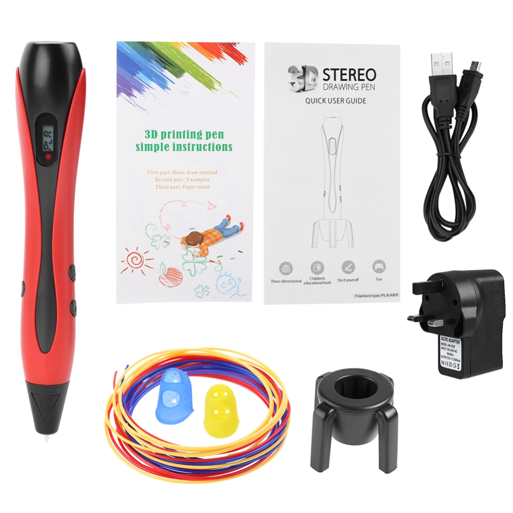 3D Printing Drawing Pen Crafting Modeling Filament ABS & PLA Printer Tool Set (#09)