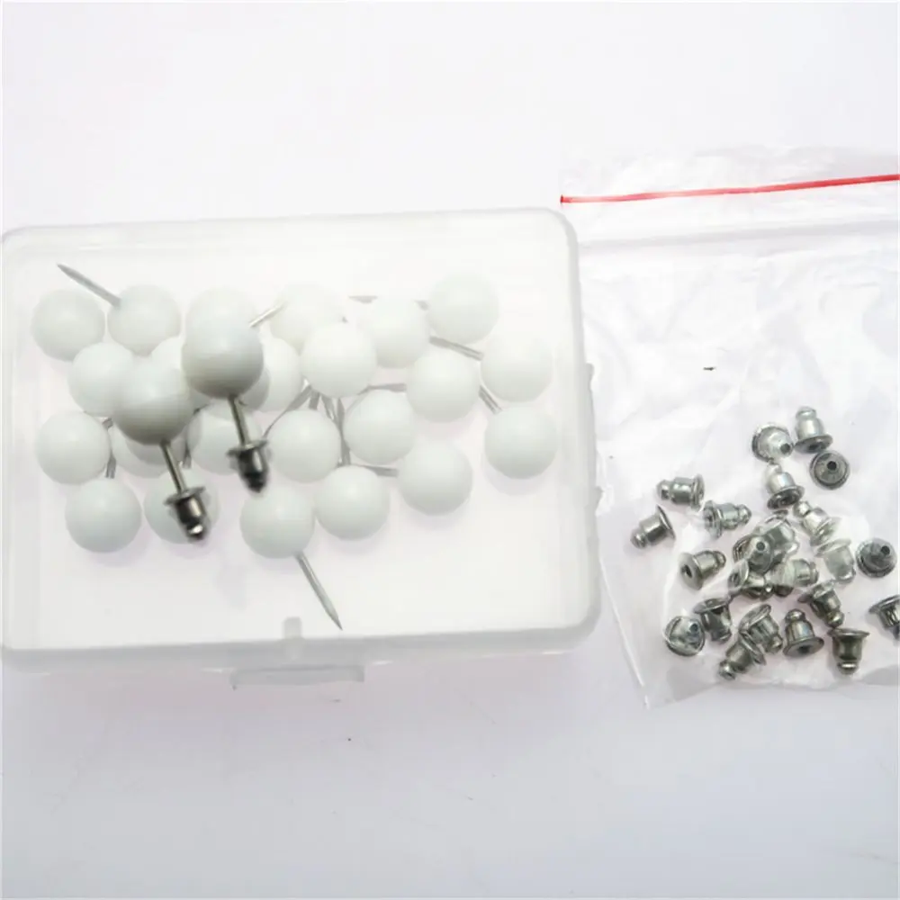 Head Pins Pearl Positioning Needles DIY Purse Frame Sewing Craft Tool (#2)