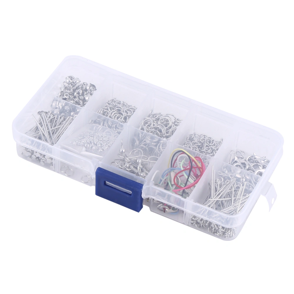 Jewelry Making Kits Set Head Pins Chain Beads Craft Accessories With Box