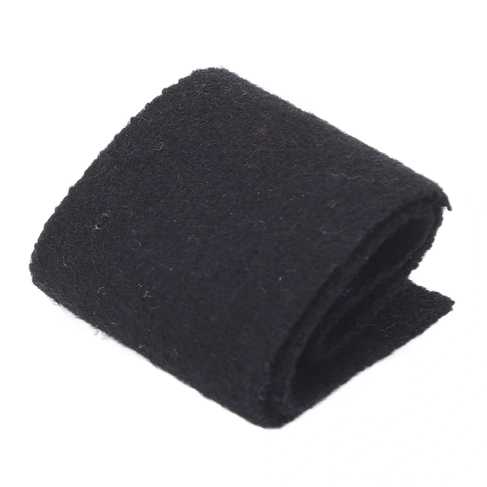 Erhu Playing Silencer Wool Black Color Erhu Sound Filter Silencer Pad for Practice